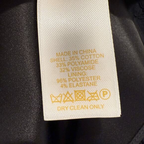 Kate Spade Black Lace Open-Back Fit & Flare Dress Size 10 Black NWT - Picture 9 of 14